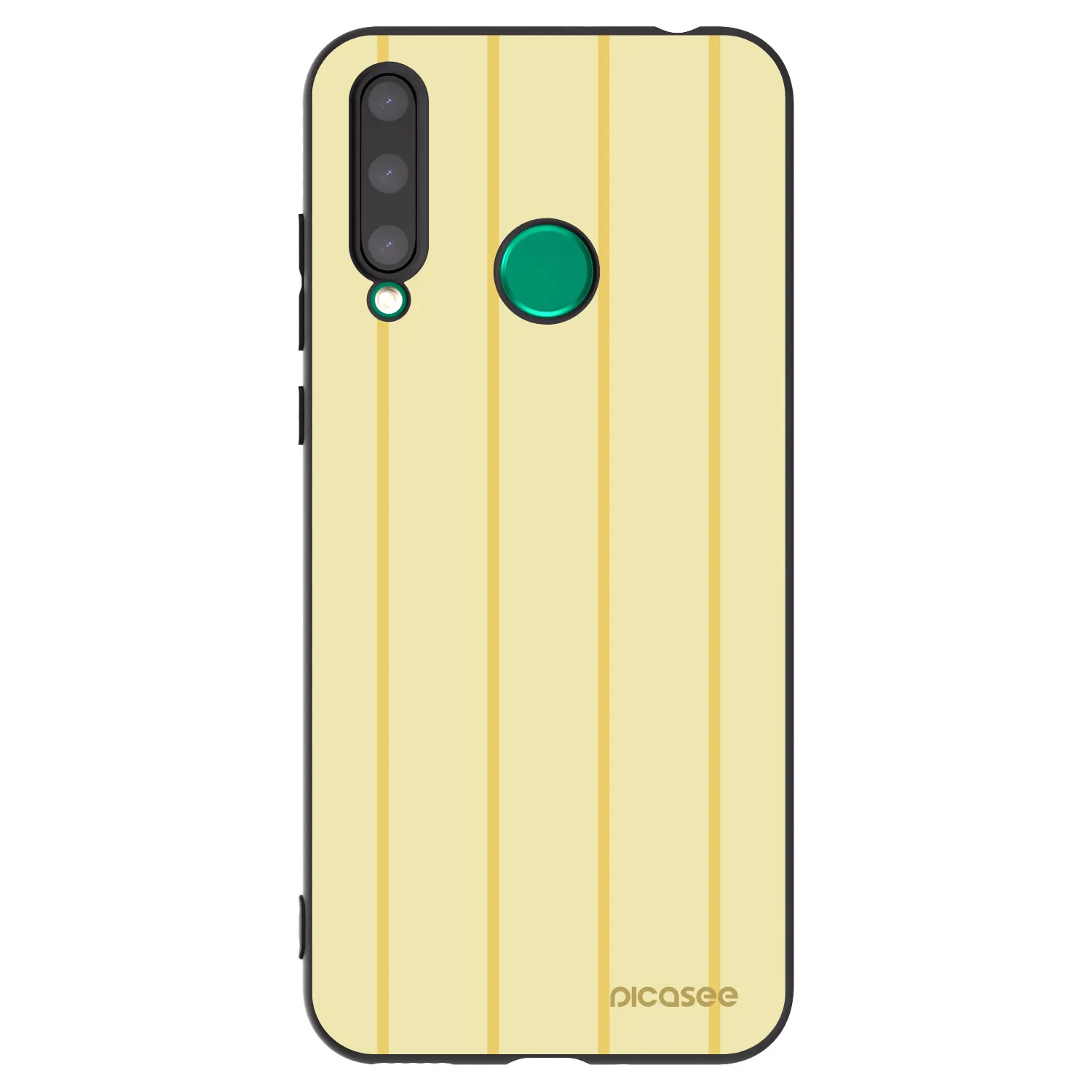 Picasee Μαύρη θήκη σιλικόνης για Honor 20 Lite - Liquid sunshine