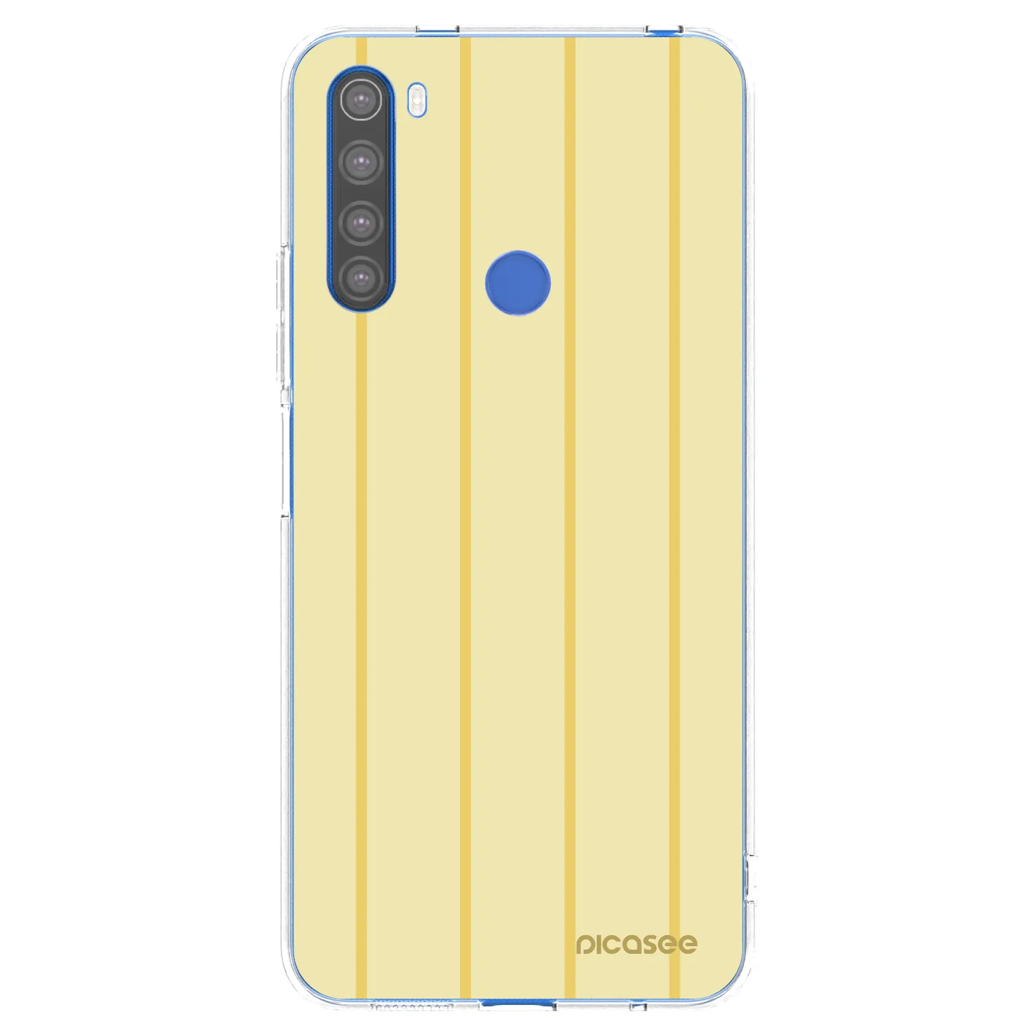 Picasee διαφανής θήκη σιλικόνης Xiaomi Redmi Note 8T - Liquid sunshine