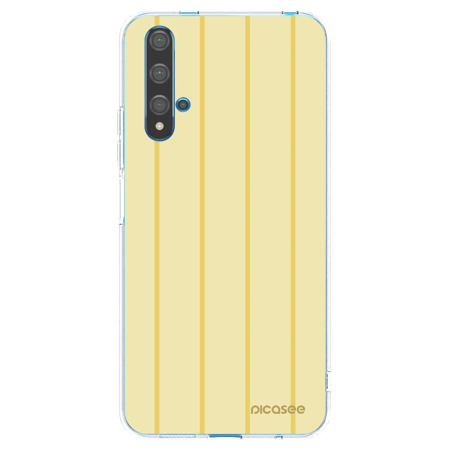 Picasee διαφανής θήκη σιλικόνης Huawei Nova 5T - Liquid sunshine