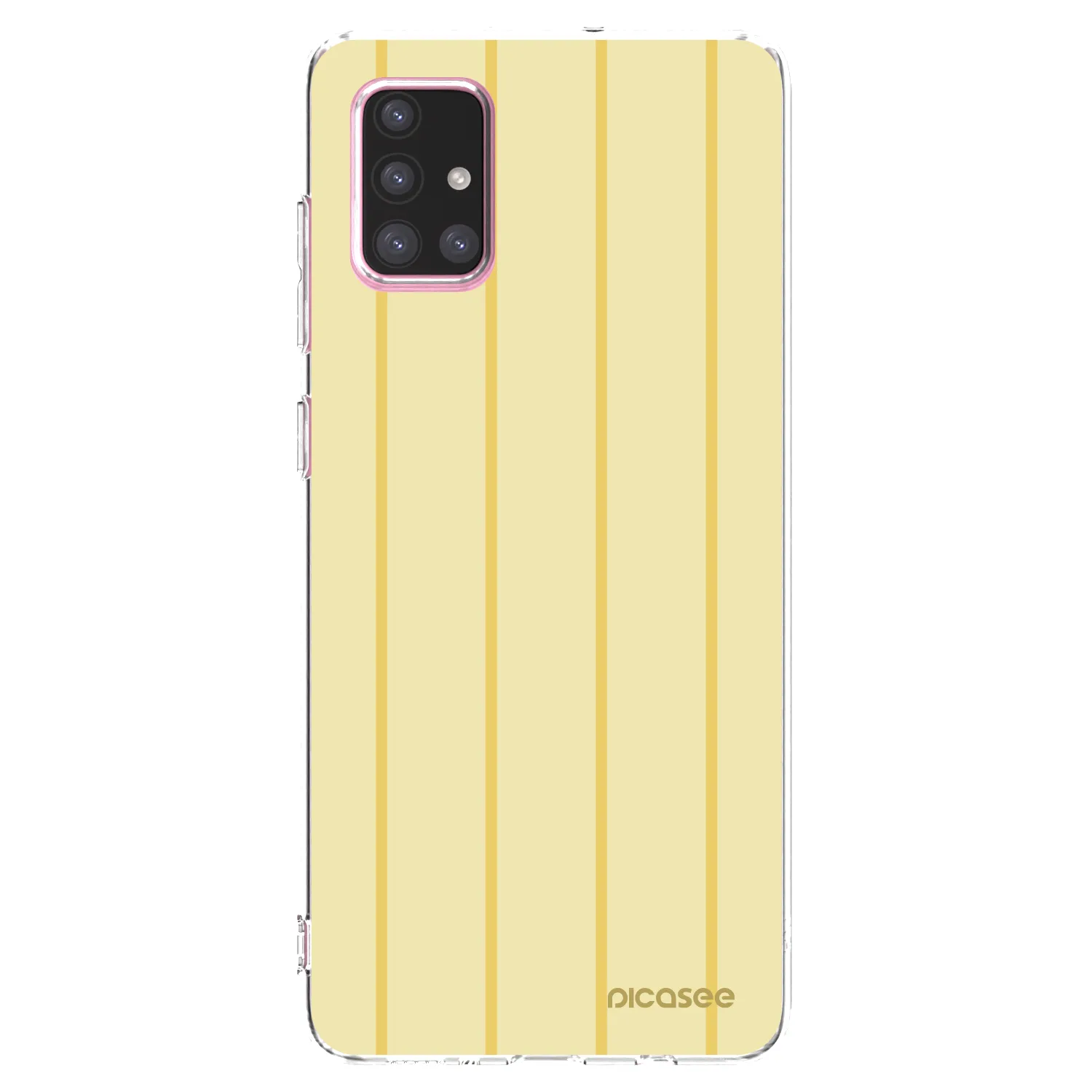 Picasee διαφανής θήκη σιλικόνης Samsung Galaxy A71 A715F - Liquid sunshine