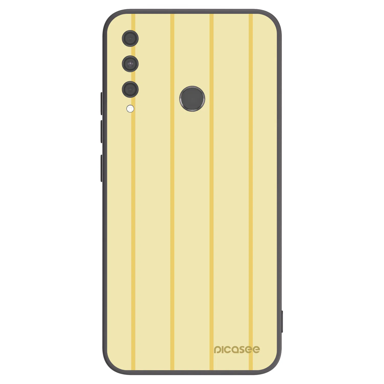 Picasee Μαύρη θήκη σιλικόνης για Huawei P40 Lite E - Liquid sunshine