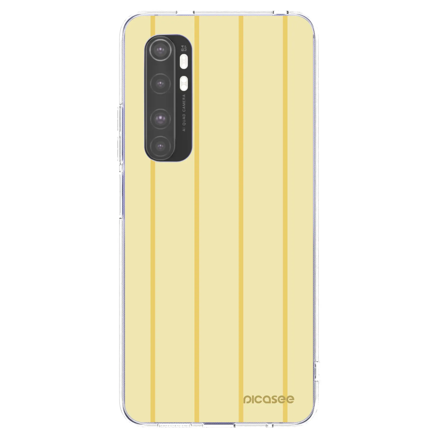 Picasee διαφανής θήκη σιλικόνης Xiaomi Mi Note 10 Lite - Liquid sunshine