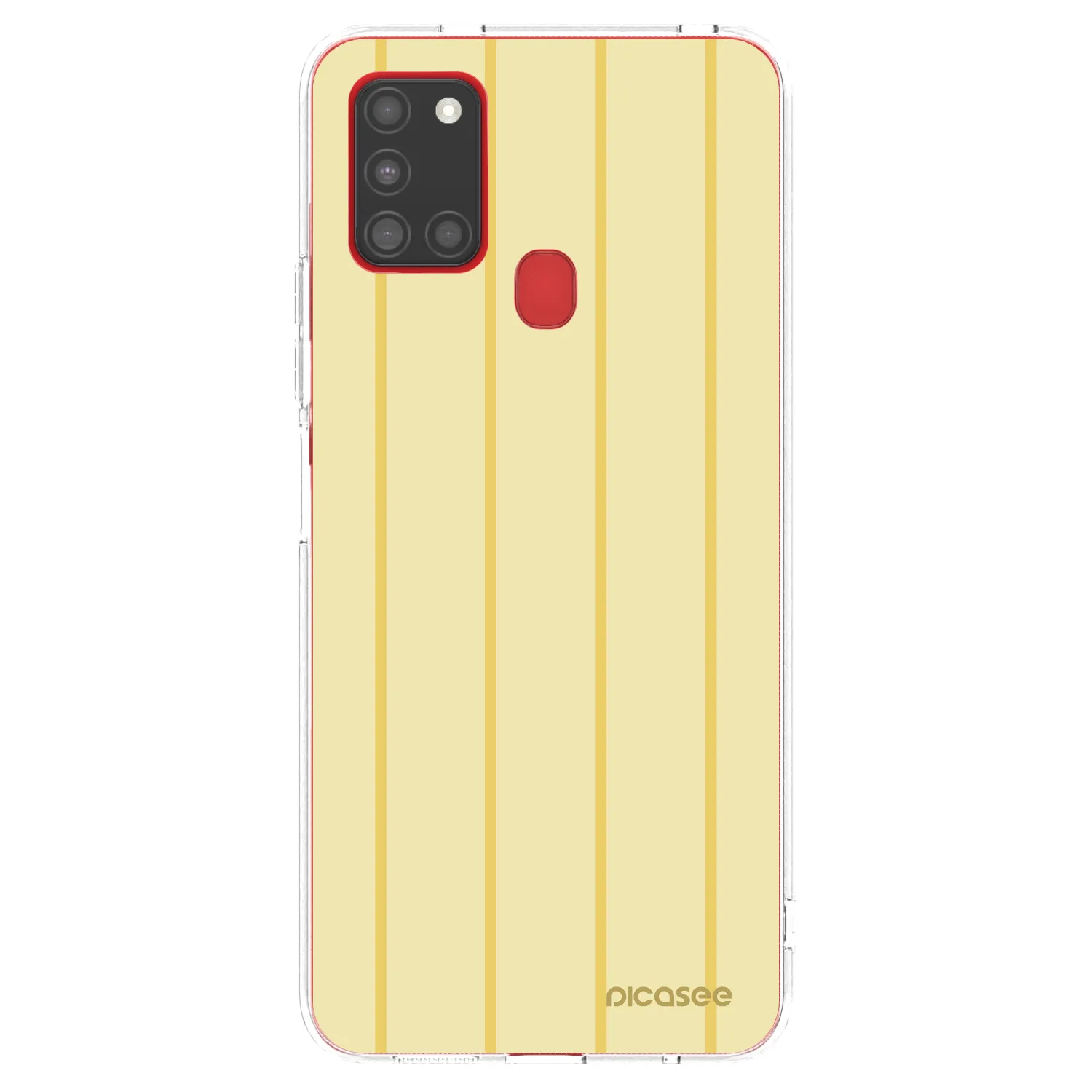 Picasee διαφανής θήκη σιλικόνης Samsung Galaxy A21s - Liquid sunshine