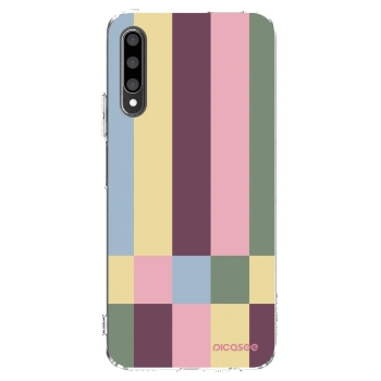 Picasee διαφανής θήκη σιλικόνης Honor 9X Pro - Lobby tiles