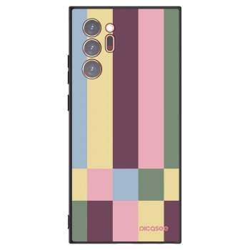 Picasee Μαύρη θήκη σιλικόνης για Samsung Galaxy Note 20 Ultra - Lobby tiles