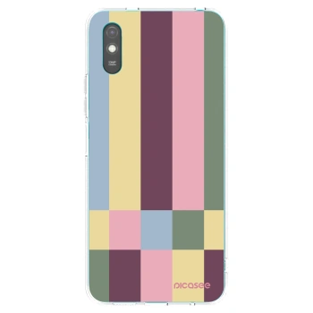 Picasee διαφανής θήκη σιλικόνης Xiaomi Redmi 9A - Lobby tiles