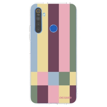 Picasee διαφανής θήκη σιλικόνης Realme 5 - Lobby tiles