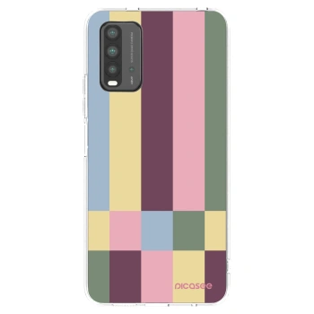 Picasee διαφανής θήκη σιλικόνης Xiaomi Redmi 9T - Lobby tiles