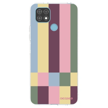 Picasee διαφανής θήκη σιλικόνης Realme C21 - Lobby tiles