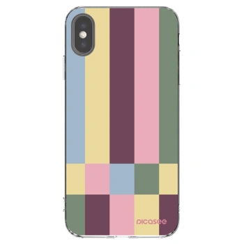 Picasee διαφανής θήκη σιλικόνης Apple iPhone XS Max - Lobby tiles