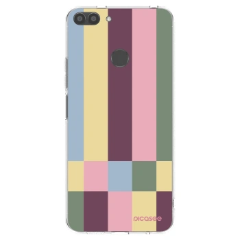 Picasee διαφανής θήκη σιλικόνης Huawei P Smart - Lobby tiles