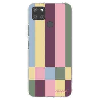 Picasee διαφανής θήκη σιλικόνης Realme C21Y - Lobby tiles