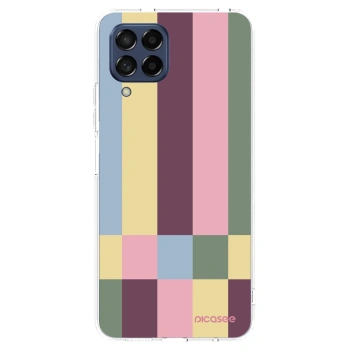 Picasee διαφανής θήκη σιλικόνης Samsung Galaxy M53 5G - Lobby tiles