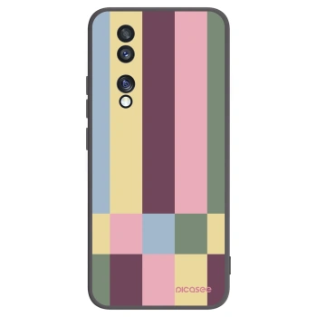 Picasee Μαύρη θήκη σιλικόνης για Honor 70 - Lobby tiles