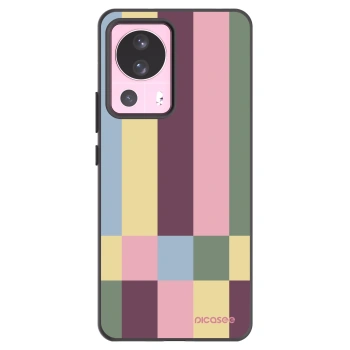 Picasee Μαύρη θήκη σιλικόνης για Xiaomi 13 Lite - Lobby tiles