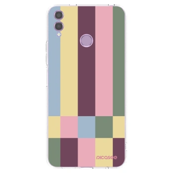 Picasee διαφανής θήκη σιλικόνης Honor 8X - Lobby tiles