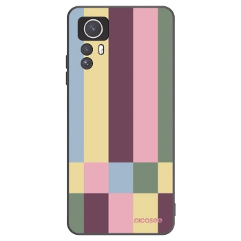 Picasee Μαύρη θήκη σιλικόνης για Xiaomi Redmi Note 12S - Lobby tiles