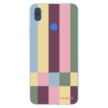 Picasee διαφανής θήκη σιλικόνης Huawei Nova 3 - Lobby tiles