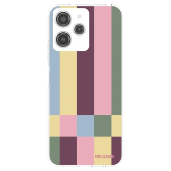 Picasee διαφανής θήκη σιλικόνης Xiaomi Redmi 12 4G - Lobby tiles