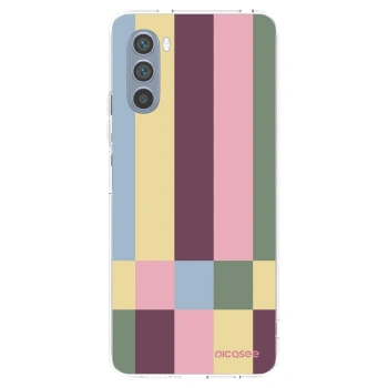 Picasee διαφανής θήκη σιλικόνης Motorola Moto G62 - Lobby tiles
