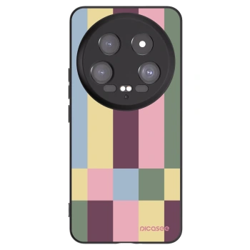 Picasee Μαύρη θήκη σιλικόνης για Xiaomi 14 Ultra - Lobby tiles