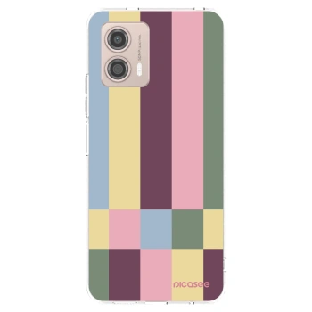 Picasee διαφανής θήκη σιλικόνης Motorola Moto G53 5G - Lobby tiles