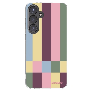 Picasee διαφανής θήκη σιλικόνης Samsung Galaxy S24 FE S721B - Lobby tiles