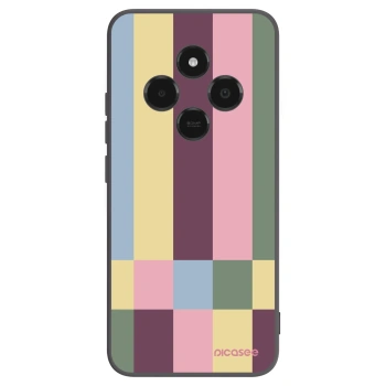 Picasee Μαύρη θήκη σιλικόνης για Xiaomi Poco C75 - Lobby tiles