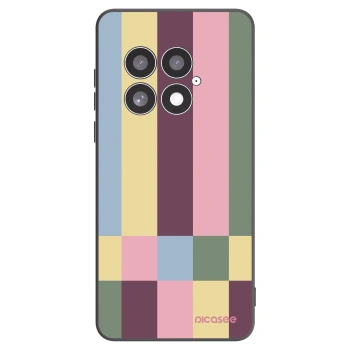 Picasee Μαύρη θήκη σιλικόνης για OnePlus 13 5G - Lobby tiles