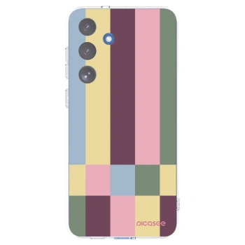 Picasee διαφανής θήκη σιλικόνης Samsung Galaxy S25 FE 5G - Lobby tiles