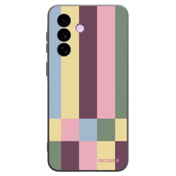 Picasee Μαύρη θήκη σιλικόνης για Samsung Galaxy A57 5G - Lobby tiles