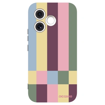 Picasee Μαύρη θήκη σιλικόνης για Honor 600 Lite - Lobby tiles