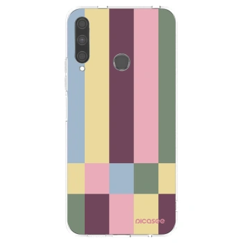 Picasee διαφανής θήκη σιλικόνης Huawei P40 Lite E - Lobby tiles