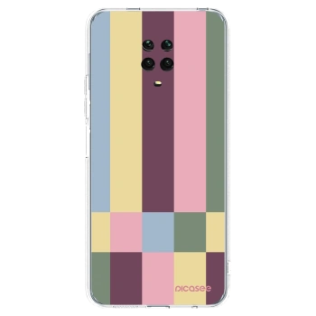 Picasee διαφανής θήκη σιλικόνης Xiaomi Redmi Note 9 Pro - Lobby tiles