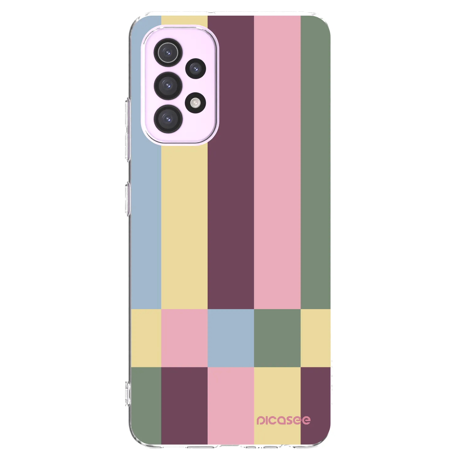 Picasee διαφανής θήκη σιλικόνης Samsung Galaxy A32 5G A326B - Lobby tiles