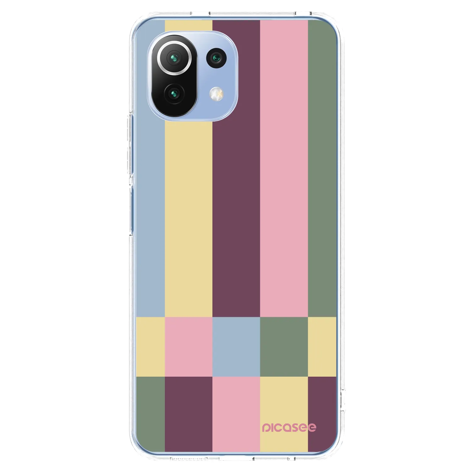 Picasee διαφανής θήκη σιλικόνης Xiaomi Mi 11 Lite - Lobby tiles