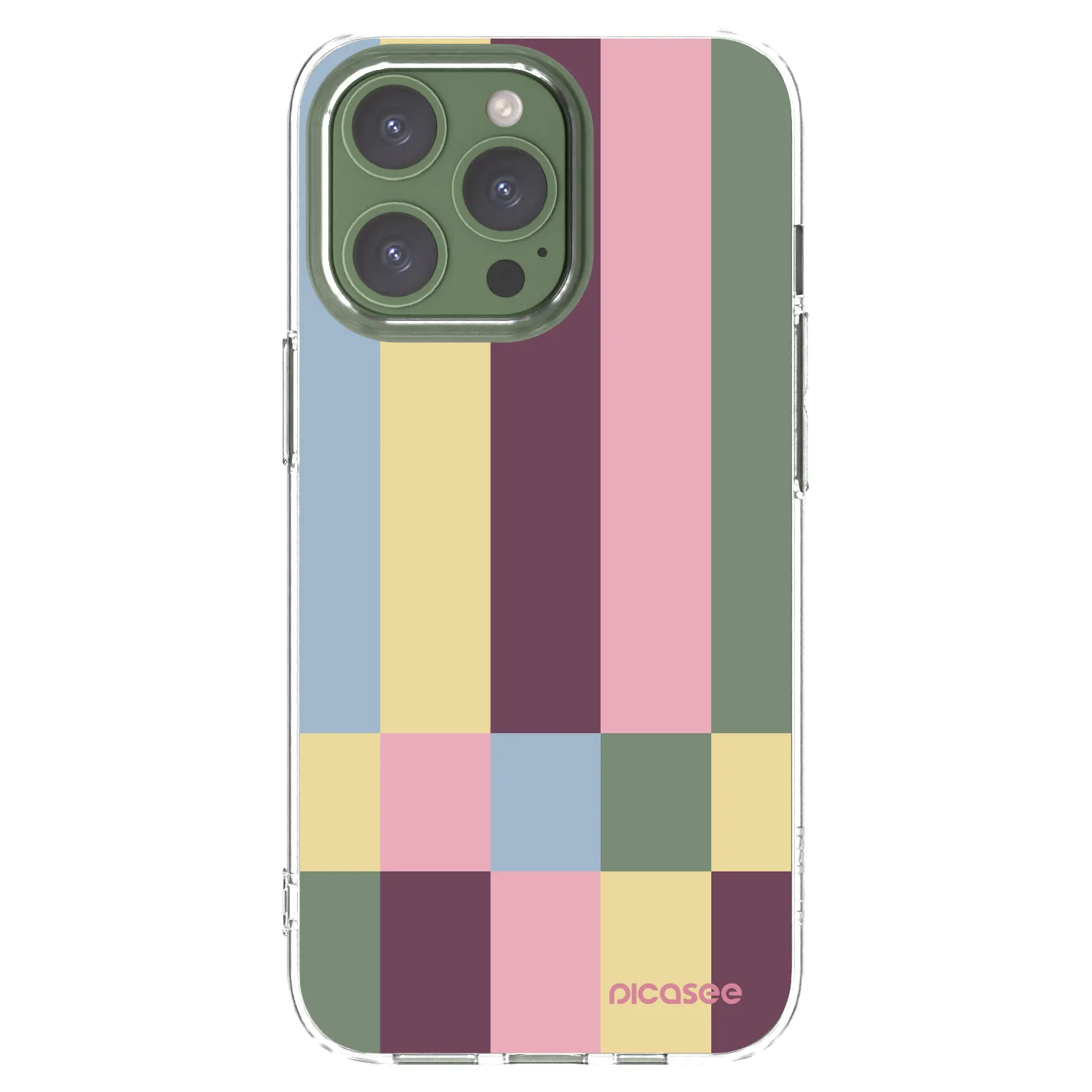 Picasee διαφανής θήκη σιλικόνης Apple iPhone 13 Pro - Lobby tiles