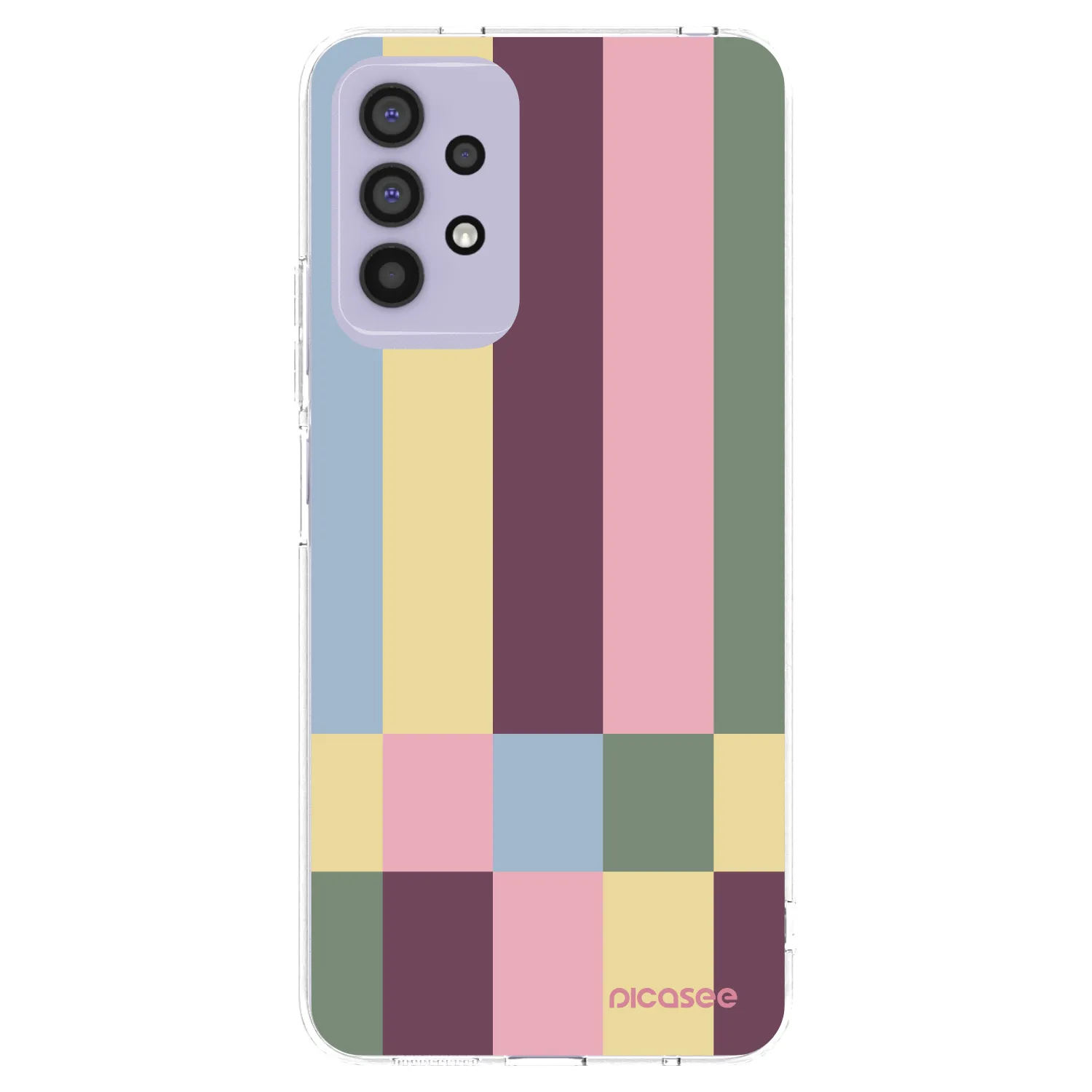 Picasee διαφανής θήκη σιλικόνης Samsung Galaxy A32 4G SM-A325F - Lobby tiles