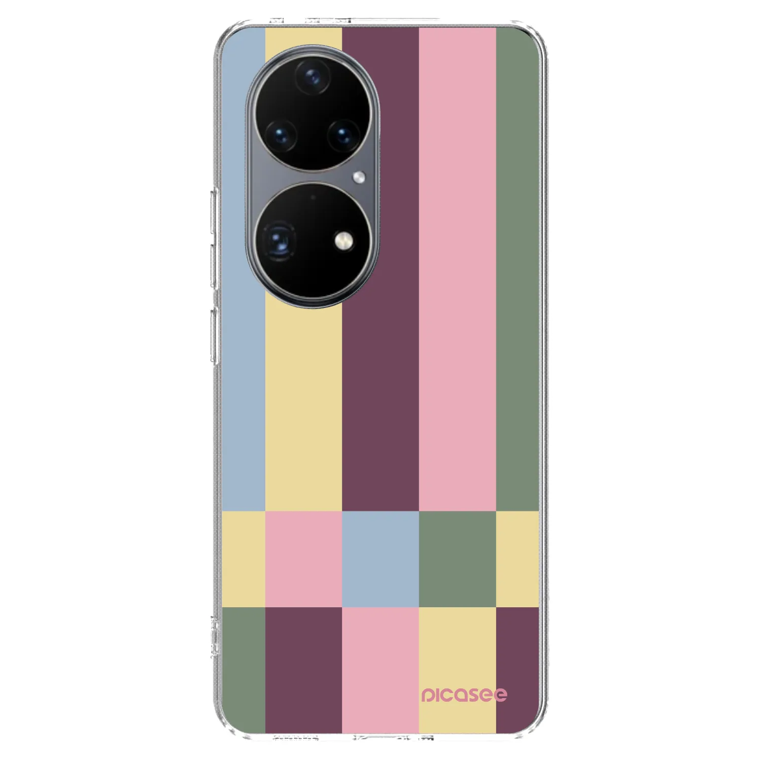 Picasee διαφανής θήκη σιλικόνης Huawei P50 - Lobby tiles