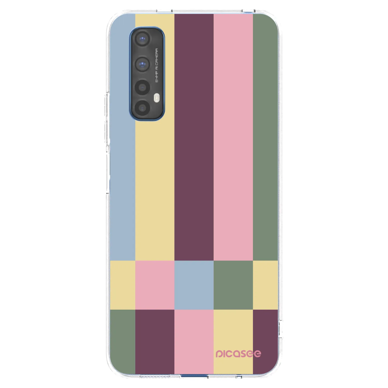 Picasee διαφανής θήκη σιλικόνης Realme 7 - Lobby tiles