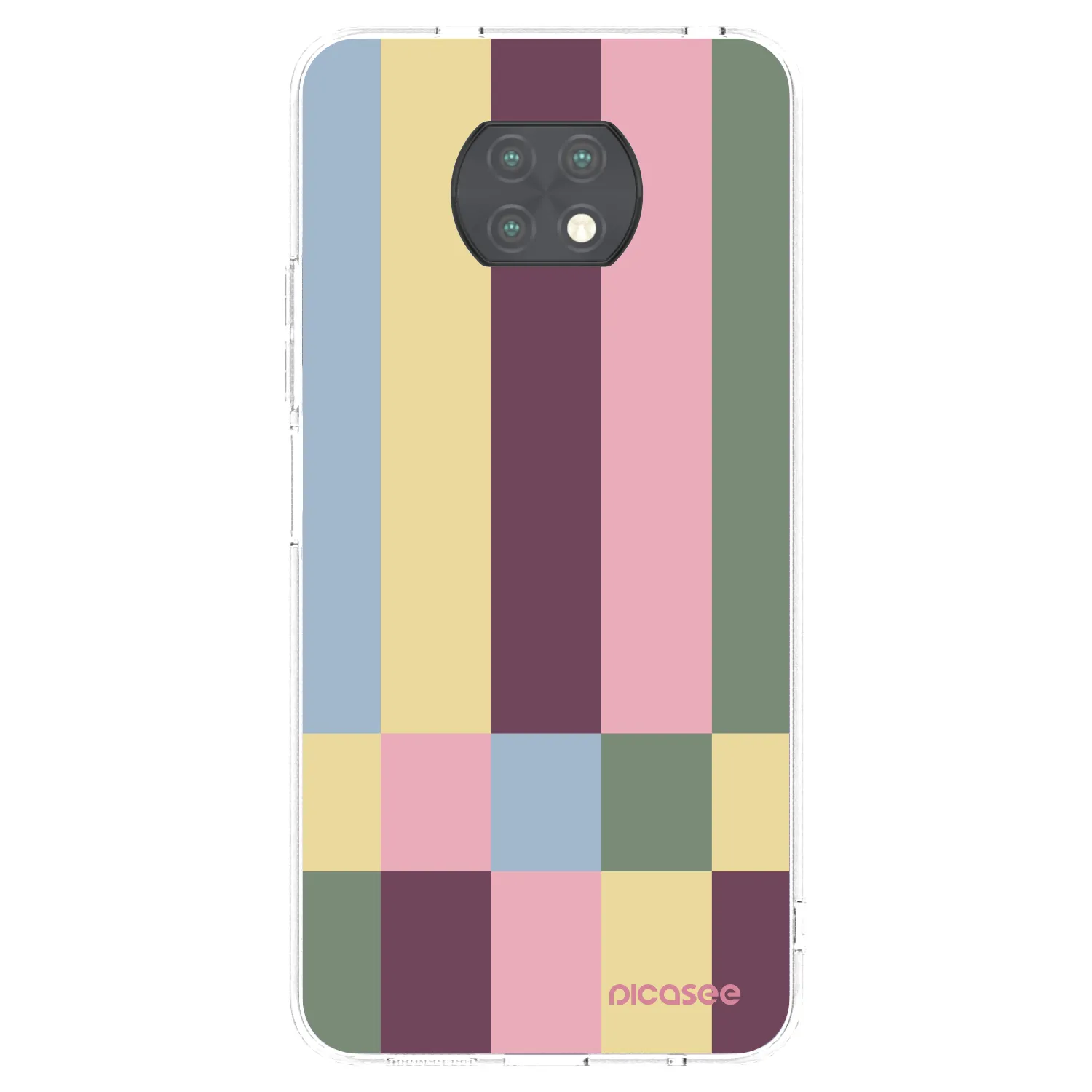 Picasee διαφανής θήκη σιλικόνης Xiaomi Redmi Note 9T - Lobby tiles