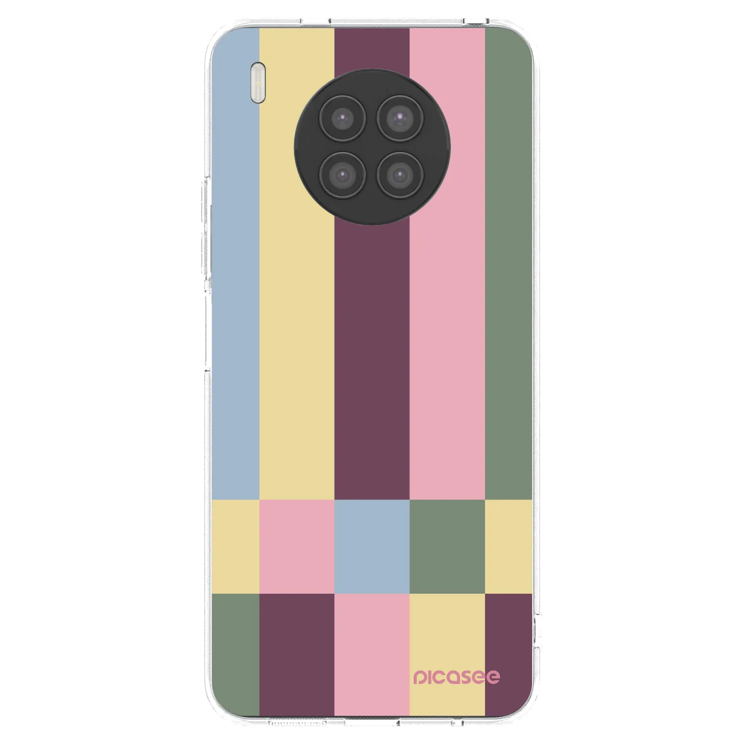 Picasee διαφανής θήκη σιλικόνης Huawei Nova 8i - Lobby tiles