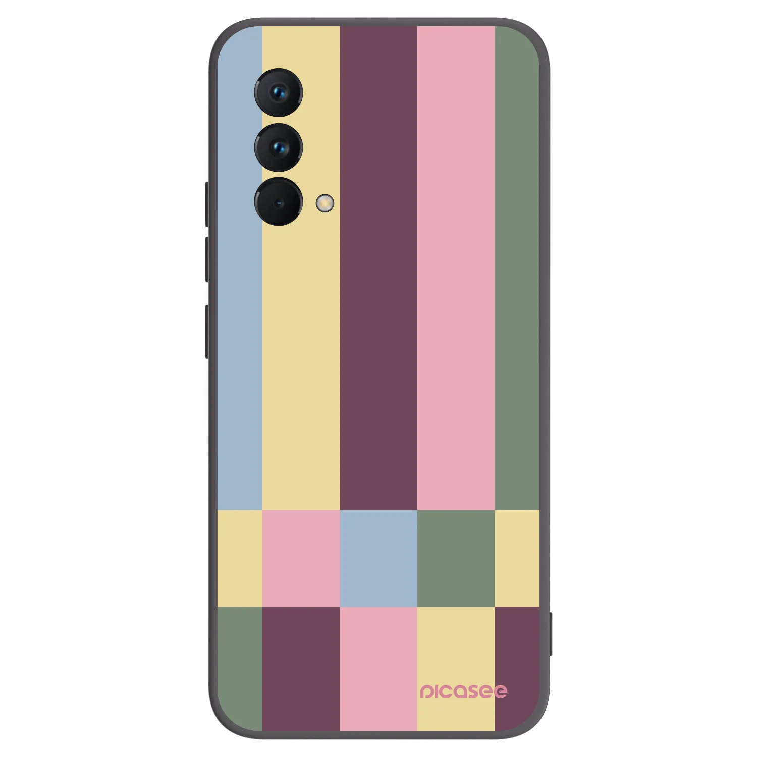 Picasee Μαύρη θήκη σιλικόνης για Realme GT Master Edition 5G - Lobby tiles