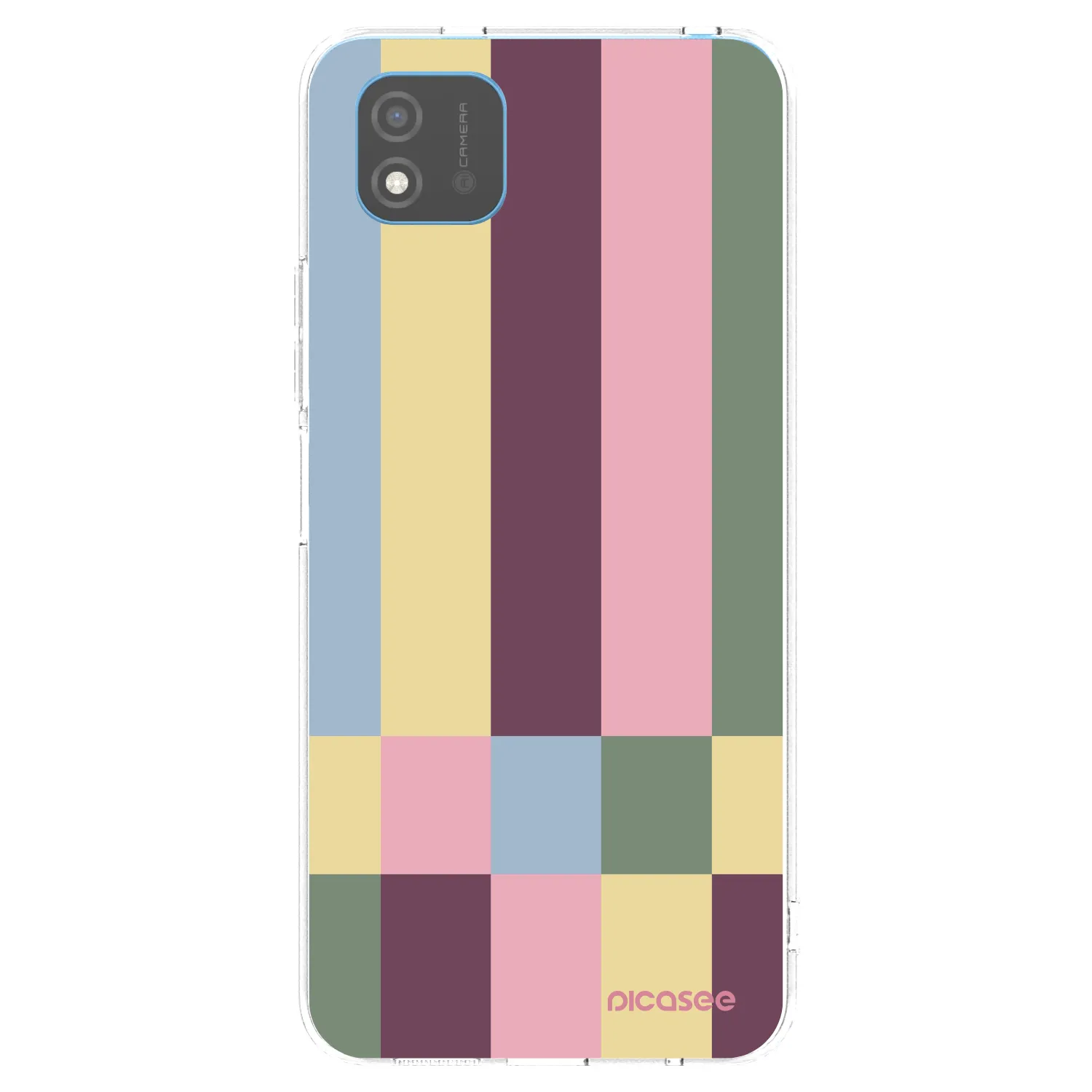 Picasee διαφανής θήκη σιλικόνης Realme C11 (2021) - Lobby tiles