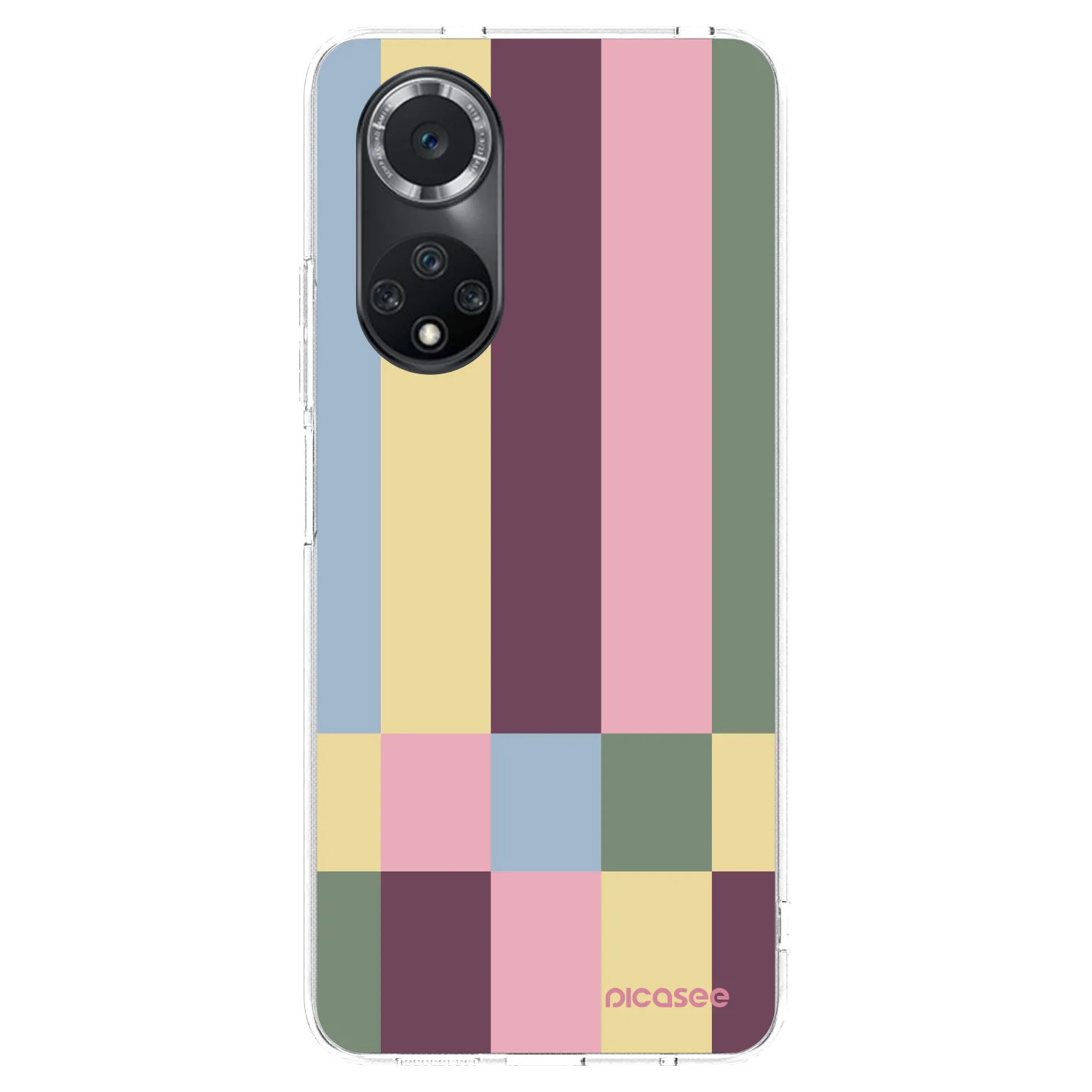 Picasee διαφανής θήκη σιλικόνης Huawei Nova 9 SE - Lobby tiles