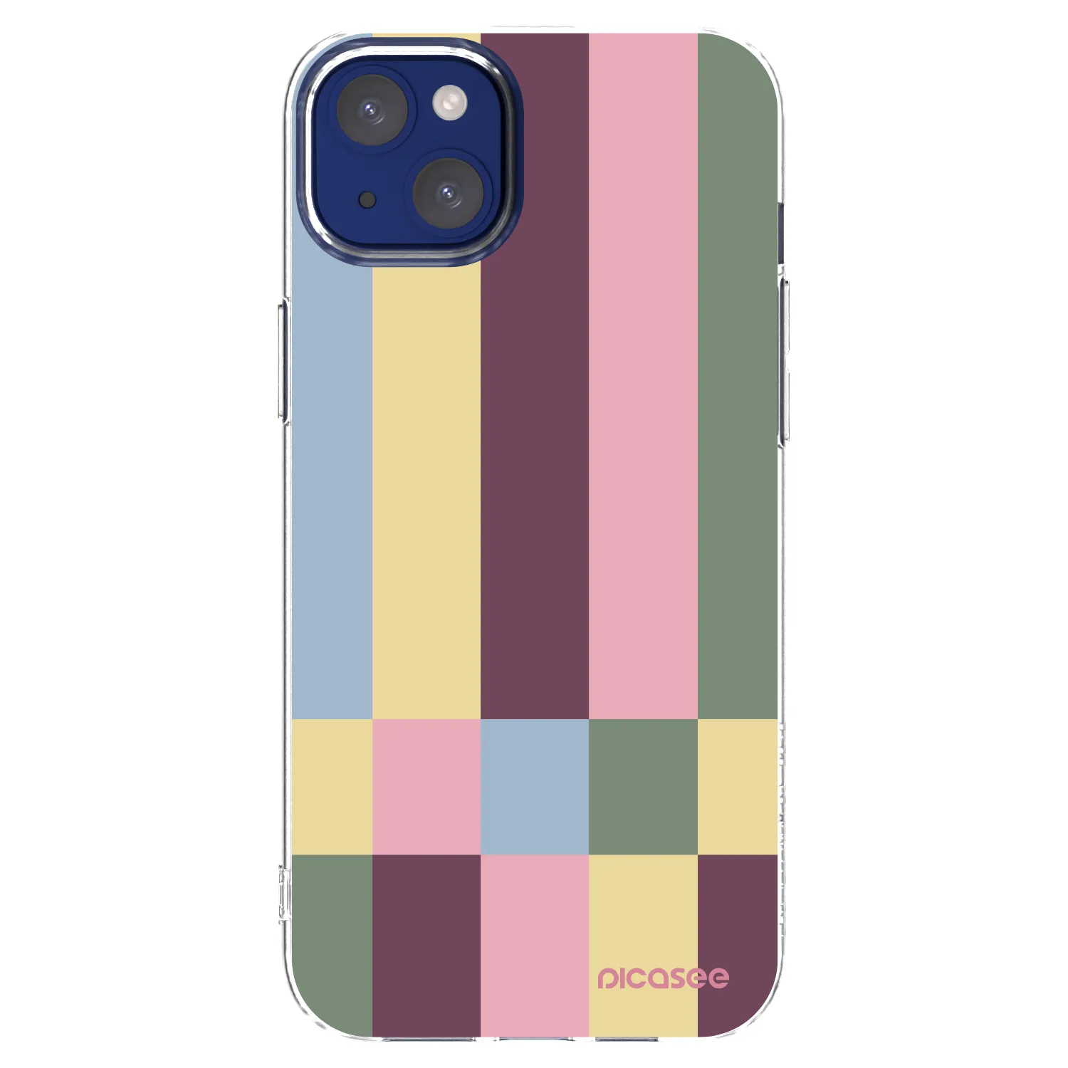 Picasee διαφανής θήκη σιλικόνης Apple iPhone 14 Plus - Lobby tiles