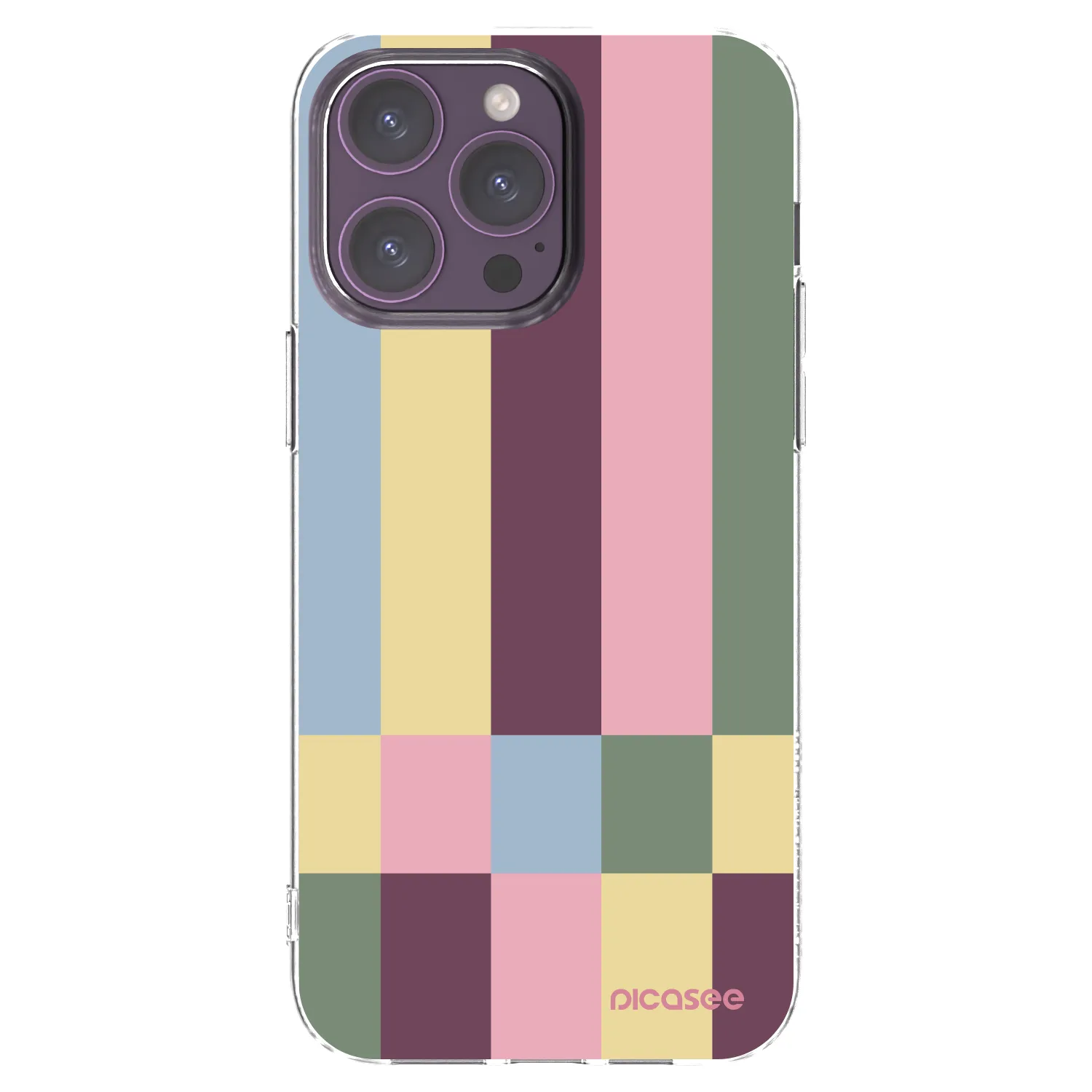 Picasee διαφανής θήκη σιλικόνης Apple iPhone 14 Pro Max - Lobby tiles