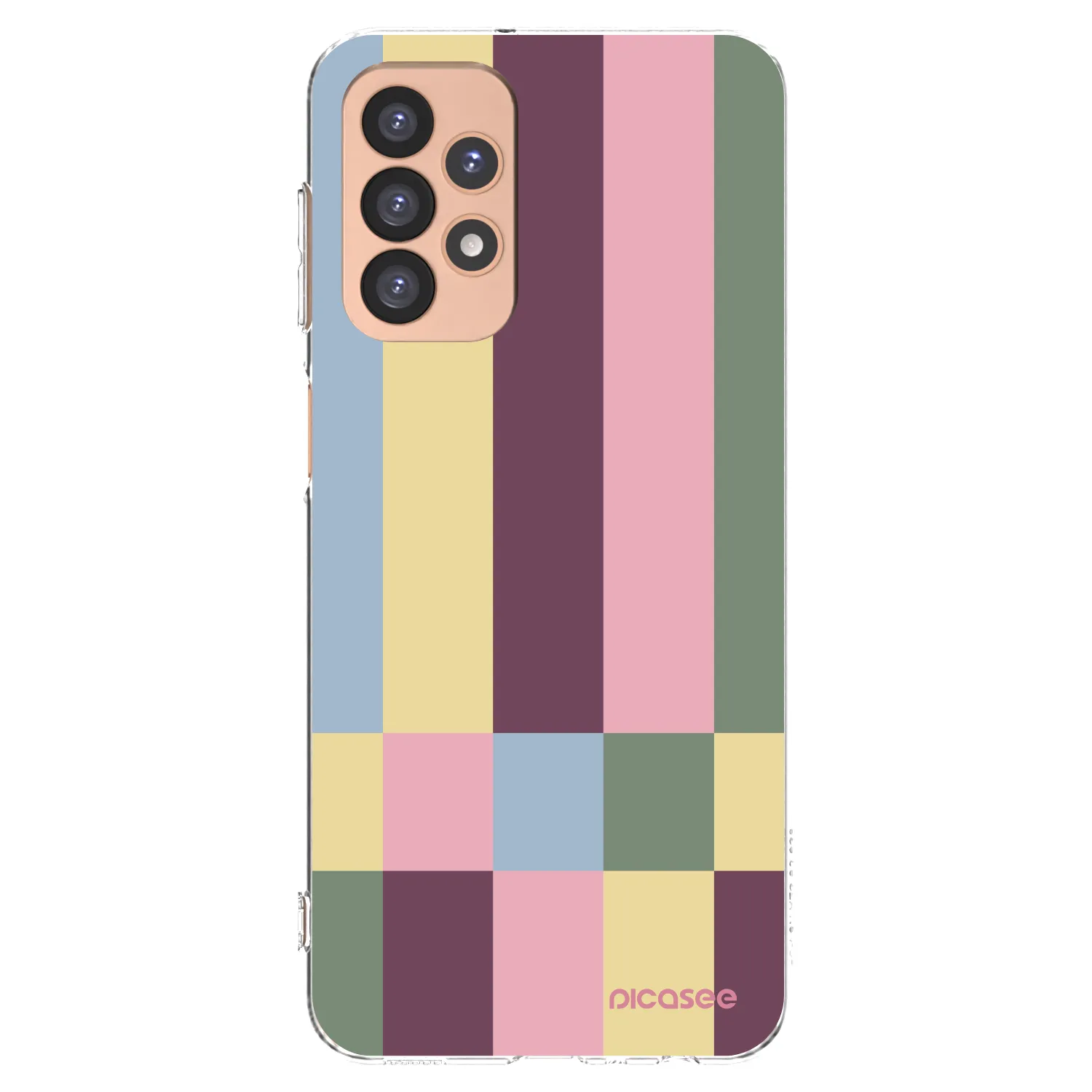 Picasee διαφανής θήκη σιλικόνης Samsung Galaxy A23 A236B 5G - Lobby tiles