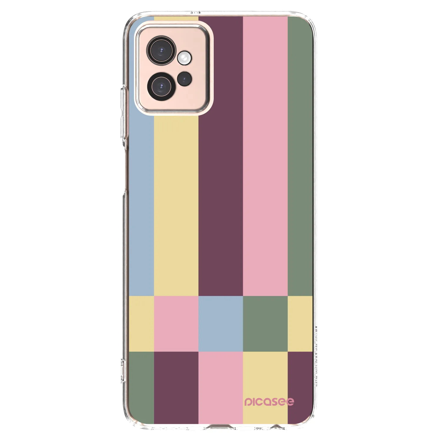 Picasee διαφανής θήκη σιλικόνης Motorola Moto G32 - Lobby tiles