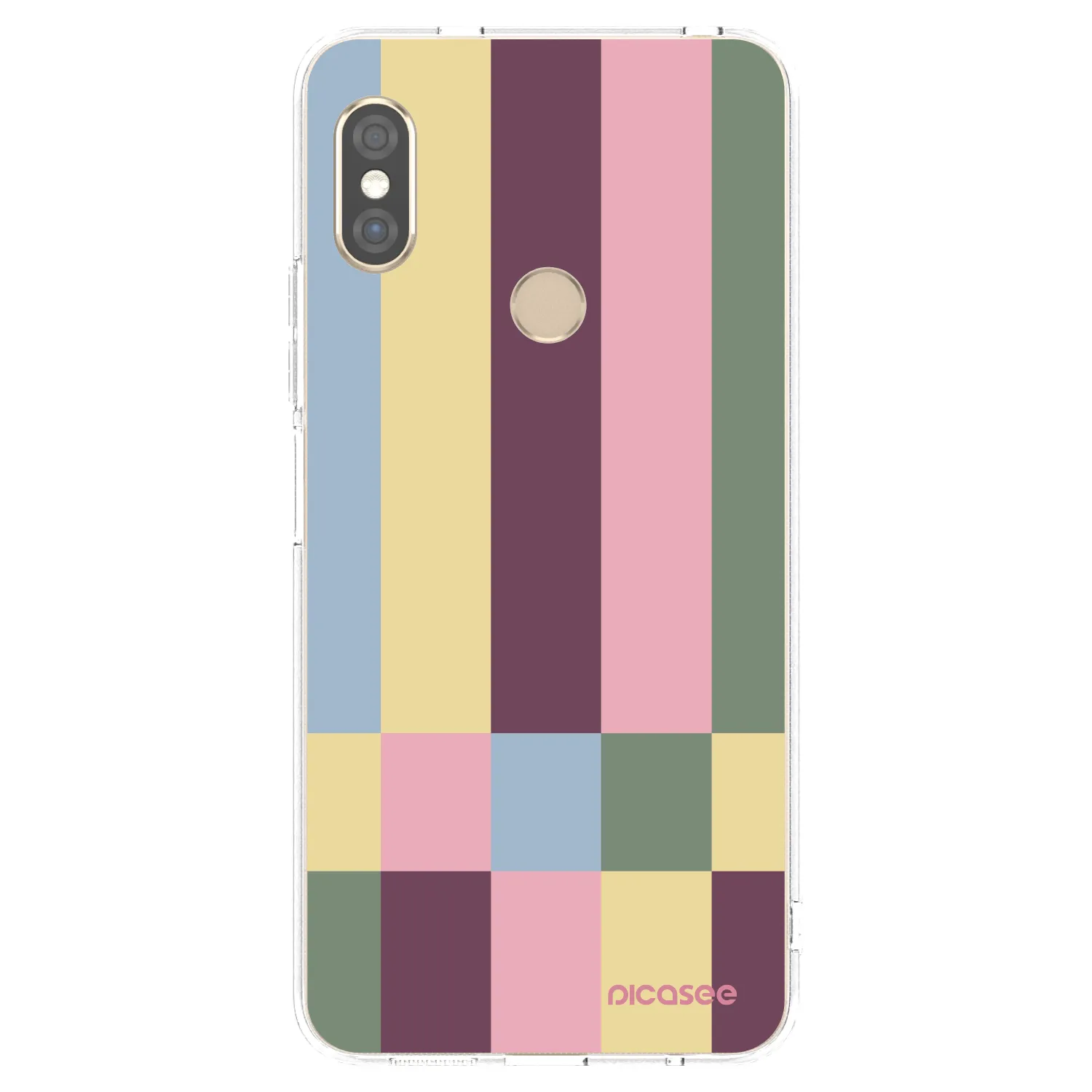 Picasee διαφανής θήκη σιλικόνης Xiaomi Redmi Note 5 Global - Lobby tiles